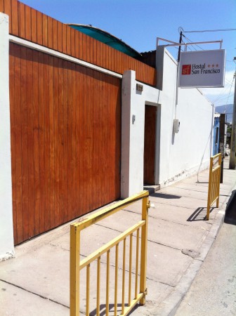 Entrada principal por calle Doctor Herrera. Barrio Bellavista de Chañaral.